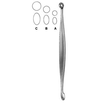 Bone Curette, double-ended